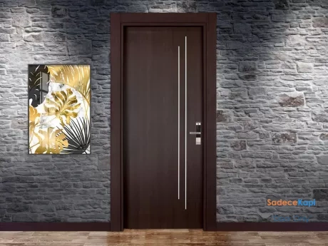 ado 1122 vertical striped hotel door with card reader
