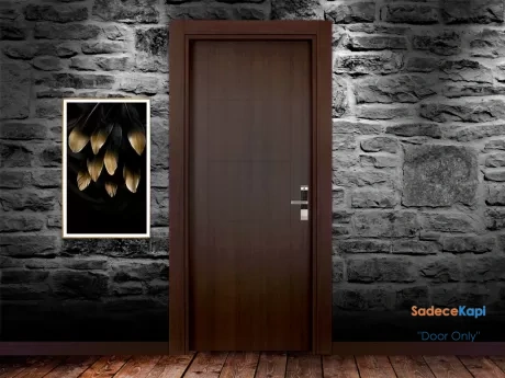 ado 500 koyu ceviz otel kapısı
