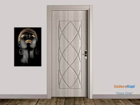 ado 700 white teak renkli kart okumalı otel kapısı