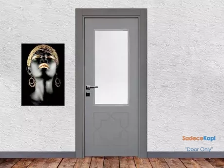ado 7061 glazed anthracite gray mdf membrane door