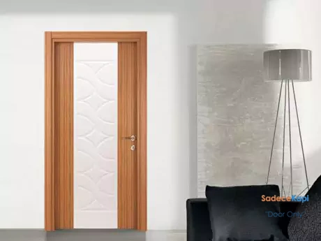 bamboo white patterned rustic door surface