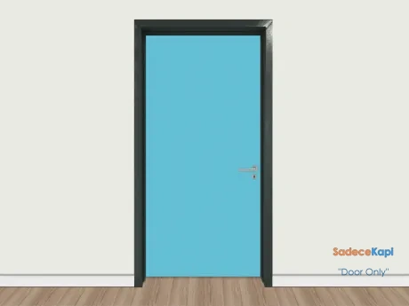 blue zircon anthracite steel framed laminated door