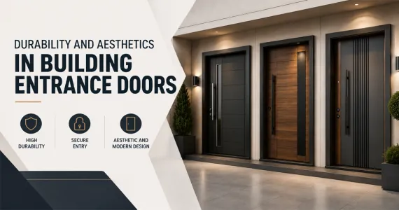 Durability and Aesthetics in Building Entrance Doors