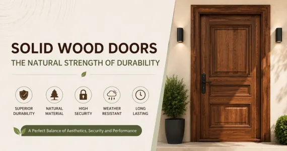 Durability Benefits of Solid Wood Doors