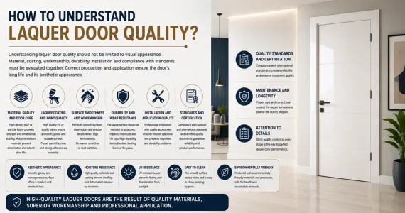 How to Identify Quality in Lacquered Doors?