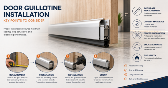 Key Considerations for Door Guillotine Installation
