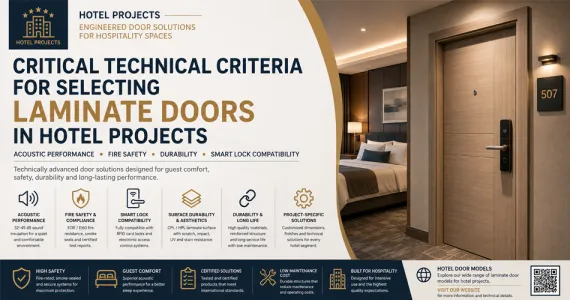 Use of Laminated Doors in Hotels