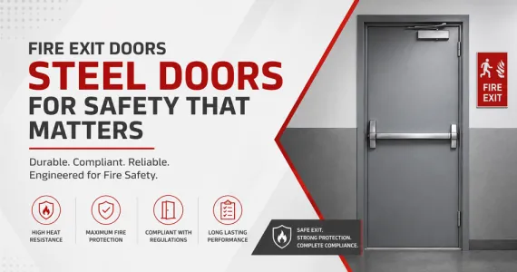 Use of Steel Doors in Fire Exit Doors