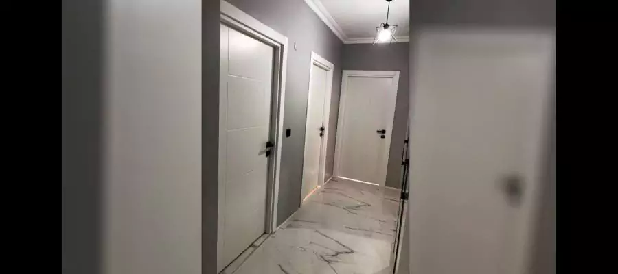 Jointed Flat Panel Lacquered Door