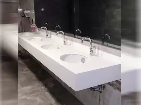 evyeli corian wc tezgah