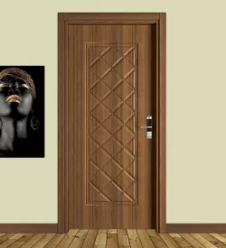 ado 800 kart okumalı teak otel kapısı
