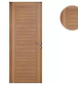 teak renkli düz h model kapı paneli