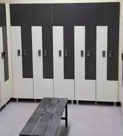 z kapaklı compact laminat soyunma dolabı