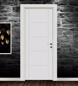 Waterproof And Impact-Resistant Composite Door