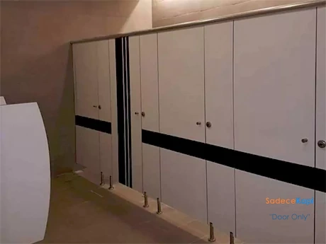 çift renk compact laminat wc kabinleri