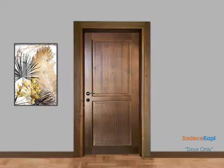 double-core solid door without glass