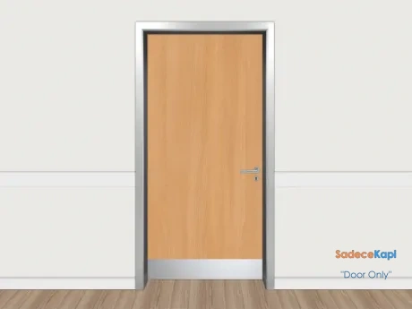 lake constance beech aluminum frame laminated door