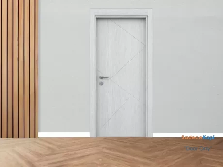 light oak cnc membrane interior room door
