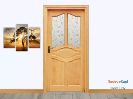 model 103 glazed solid door