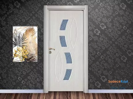 model 1050 s glass pvc membrane room door