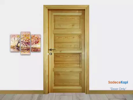 model 107 panel solid door without glass