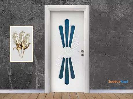 model 5010 glazed pvc membrane door