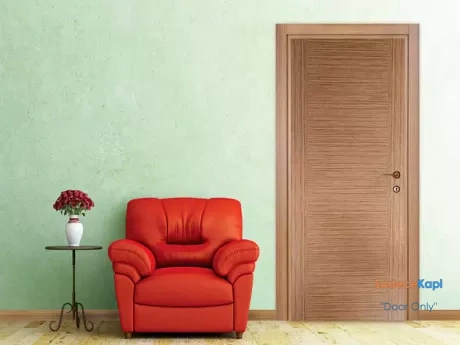 oak h pattern flat door surface
