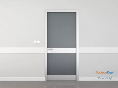 obsidian gray hospital door kick plate stretcher