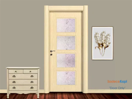 obsidyen camlı akça pvc membran kapı