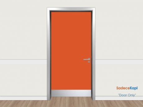 orange sunstone aluminum frame laminate door