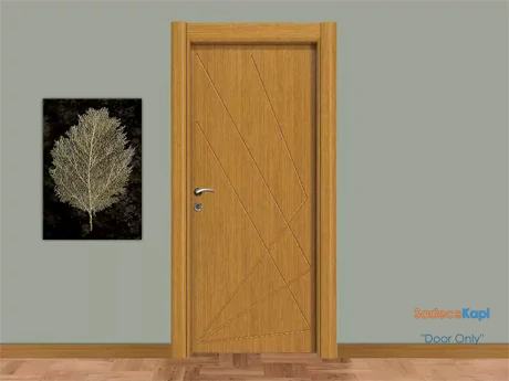 orka cnc göbekli bambu pvc membran kapı