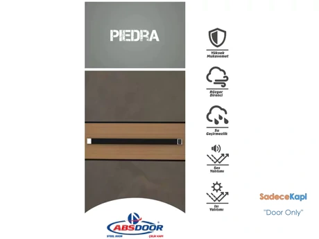 piedra modern çelik kapı