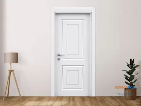 soft white two double hub pvc room door