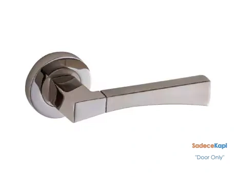 square oval interior door handle