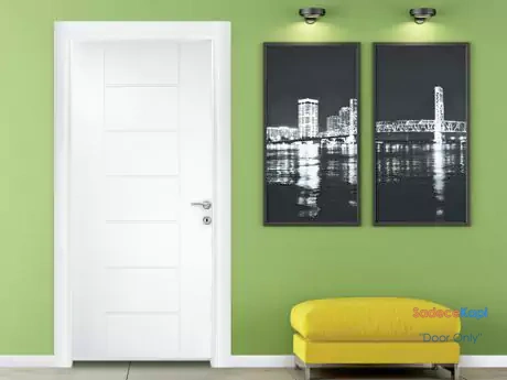 white h pattern rustic door panel