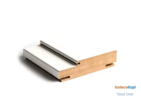 white mdf door frame