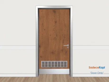 whiteadder pine ventilated aluminum framed laminate door