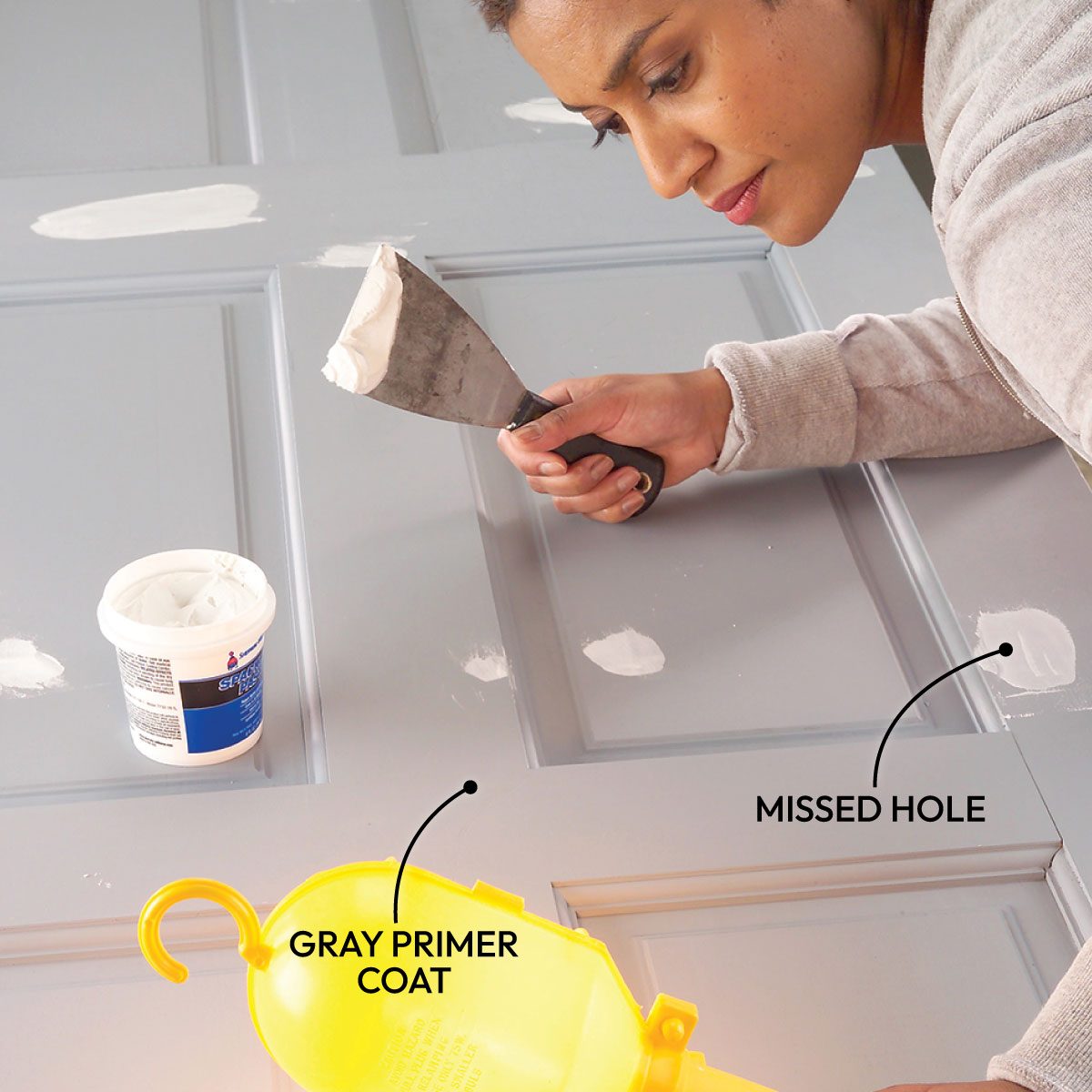 preparation before painting