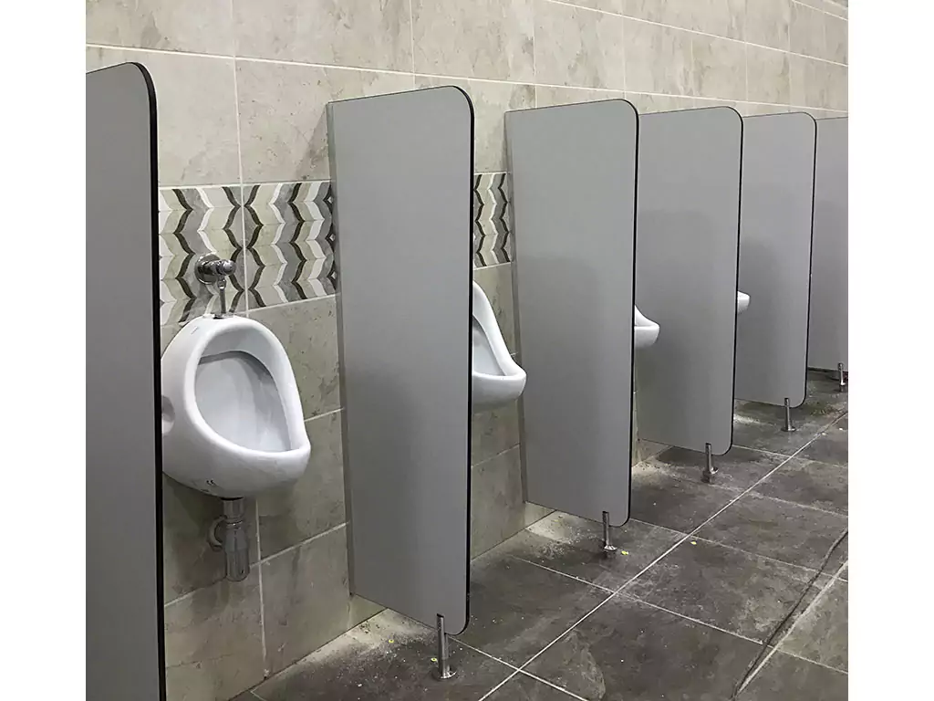 compact laminate urinal partitions