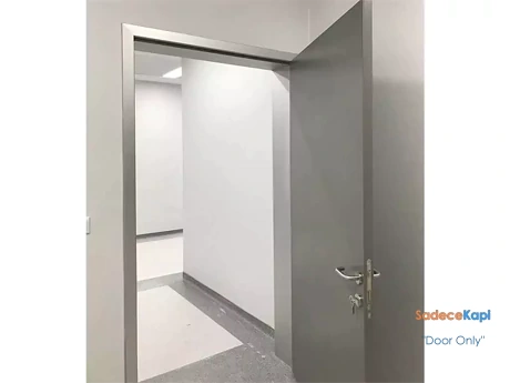 alüminyum kasalı laminat hastane kapısı