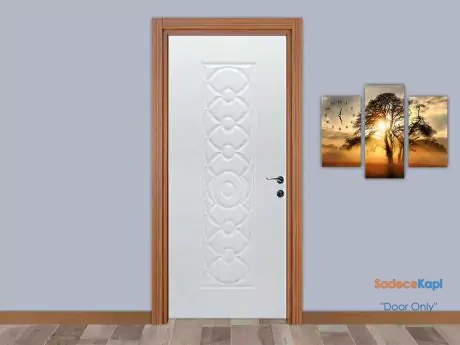 beyaz kasali model 03 high gloss kapi