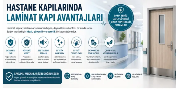 Hastane Kapılarında Laminat Kapı Kullanımının Avantajları