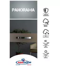 panorama aynalı daire giriş kapısı