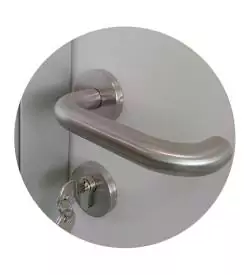 tek kanatlı aluminyum kasalı laminat kapı
