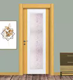 topaz boy camlı pvc membran kapı akça