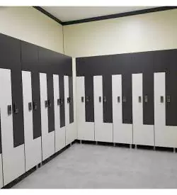 z kapaklı compact laminat soyunma dolabı