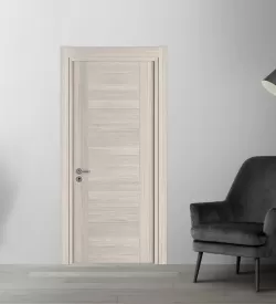 Akdağ H Desenli Düz Melamin Iç Kapı
