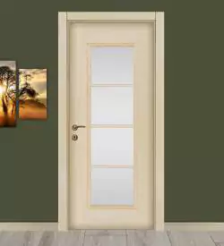 Akmeşe Camlı Ve Çıtalı Melamin Salon Kapısı, Melamin Kapı