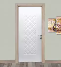 Beyaz Kanatlı Model 04 High Gloss Kapı, High Gloss Kapı