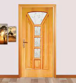 Camlı Meşe Kapı Model 104, Meşe Kapı